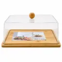 Tabla Bambú con Tapa Mediano