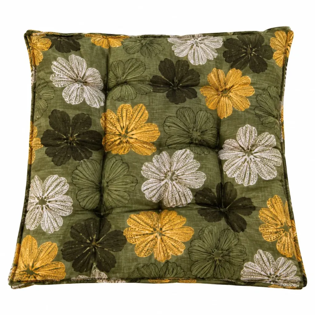 Pack x4 Cojín para Silla Floral