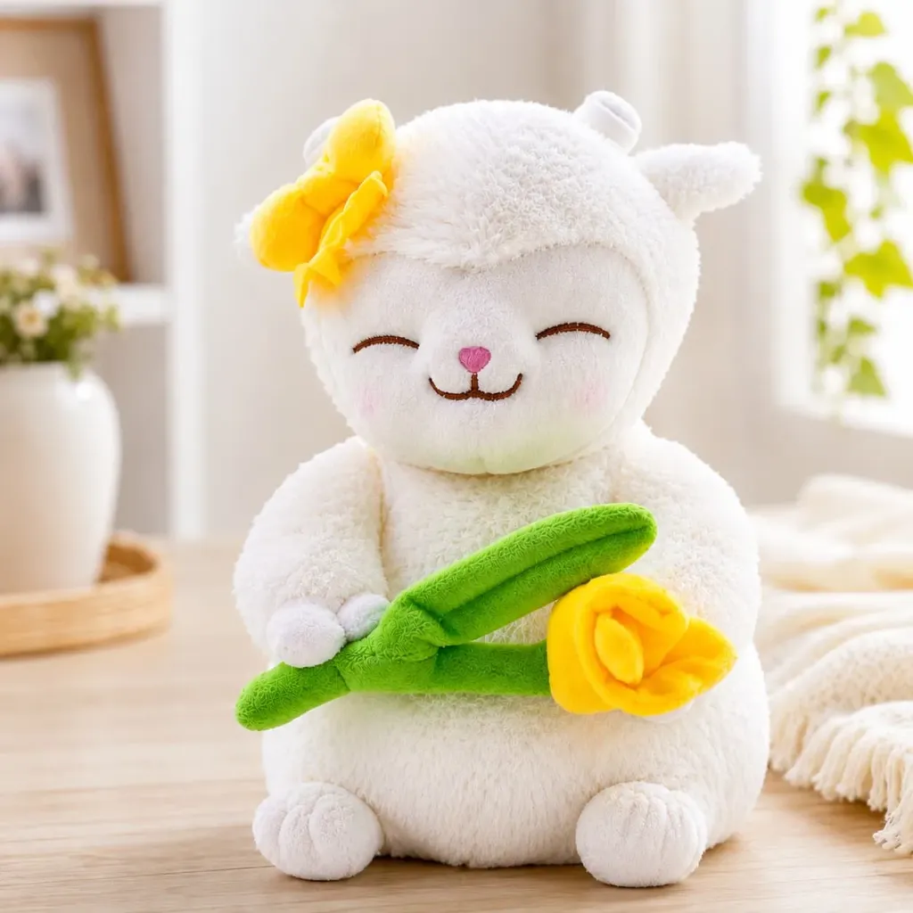 [REG-00001] Peluche Corderito Tulipán